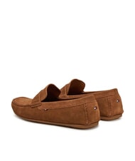 TOMMY HILFIGER CASUAL DRIVER Mocassini in pelle suede coconut grove - Scarpe Uomo - 5