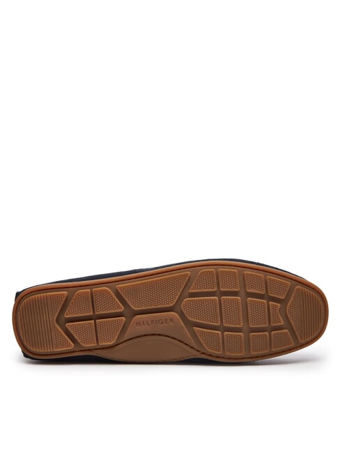 CASUAL DRIVER Mocassini in pelle suede desert sky - Scarpe Uomo