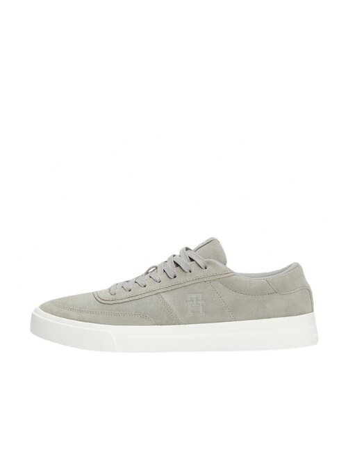 TH CUPSET SUEDE Sneakers in pelle antique silver - Scarpe Uomo