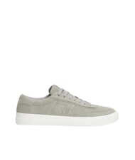 TOMMY HILFIGER TH CUPSET SUEDE Sneakers in pelle antique silver - Scarpe Uomo - 4