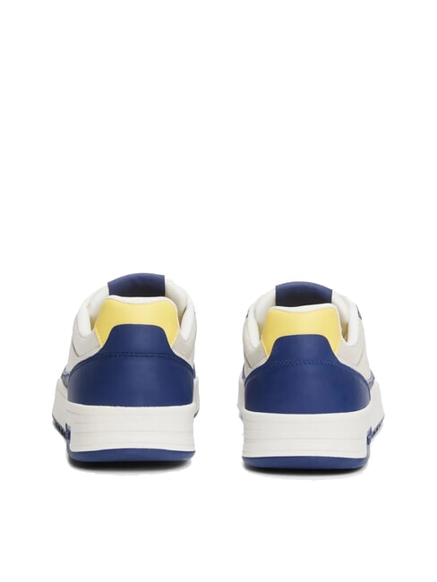 TOMMY JEANS Cupsole Sneakers in pelle velvet blue - Scarpe Uomo