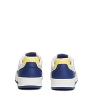 TOMMY HILFIGER TOMMY JEANS Cupsole Sneakers in pelle velvet blue - Scarpe Uomo - 4