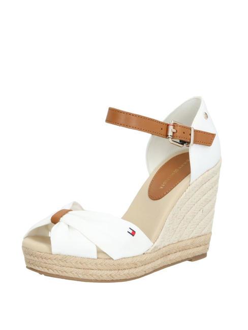 BASIC Sandali espadrillas alti open toe ecru - Scarpe Donna
