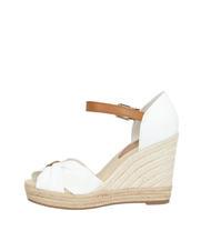 TOMMY HILFIGER BASIC Sandali espadrillas alti open toe ecru - Scarpe Donna - 4