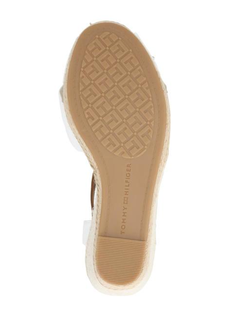 BASIC Sandali espadrillas alti open toe ecru - Scarpe Donna