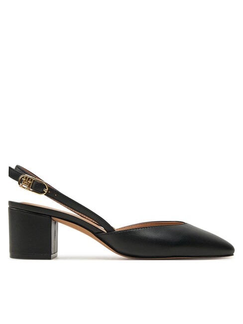 ELEGANT D&eacute;collet&eacute; sling-back in pelle black - Scarpe Donna