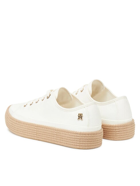 TH Sneakers epadrillas in tela ancient white - Scarpe Donna