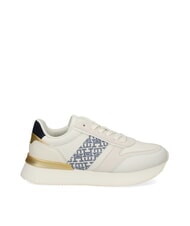 TOMMY HILFIGER LUX MONOGRAM Sneakers donna ecru - Scarpe Donna - 2