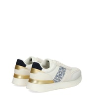 TOMMY HILFIGER LUX MONOGRAM Sneakers donna ecru - Scarpe Donna - 6