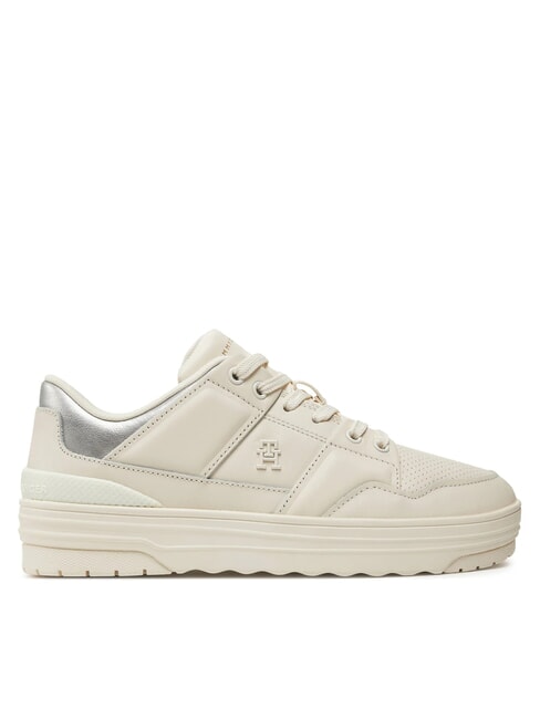 TH Sneakers chunky donna in pelle ivory petal - Scarpe Donna