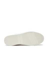 TOMMY HILFIGER ESSENTIAL CHIC COURT Sneakers donna in pelle ancient white - Scarpe Donna - 6