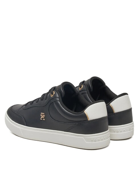 ESSENTIAL CHIC COURT Sneakers donna in pelle black - Scarpe Donna