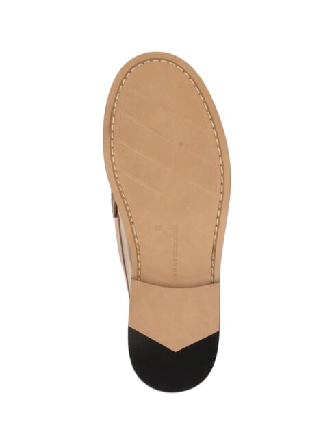 TH METALLIC Mocassini in pelle metallizzata gold - Scarpe Donna