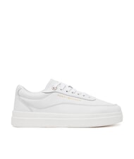 TOMMY HILFIGER MODERN COURT Sneakers platform in pelle white - Scarpe Donna - 2