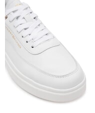 TOMMY HILFIGER MODERN COURT Sneakers platform in pelle white - Scarpe Donna - 3