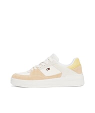TOMMY HILFIGER BASKET MIX Sneakers donna ancient white/clayed pebble - Scarpe Donna - 2