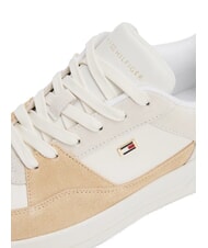 TOMMY HILFIGER BASKET MIX Sneakers donna ancient white/clayed pebble - Scarpe Donna - 4