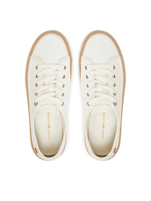 TH Sneakers epadrillas in tela ancient white - Scarpe Donna