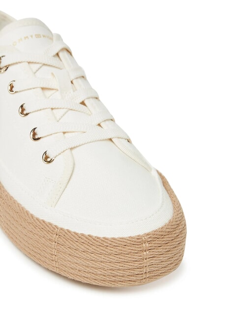 TH Sneakers epadrillas in tela ancient white - Scarpe Donna