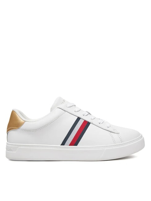 ESSENTIAL COURT Sneakers donna in pelle white - Scarpe Donna