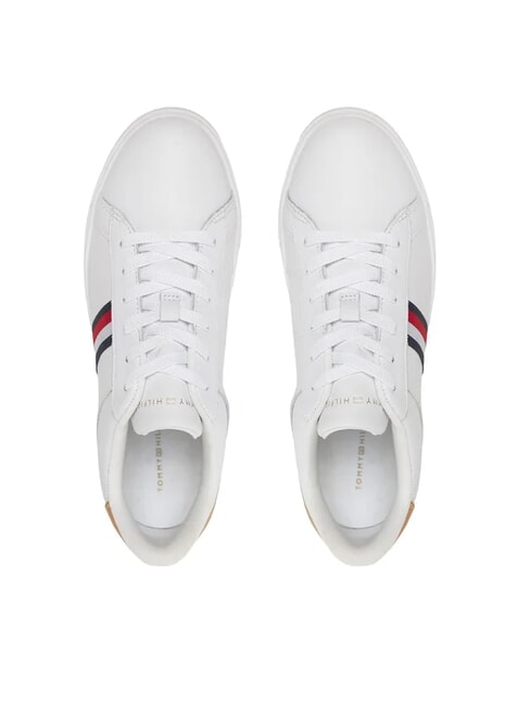 ESSENTIAL COURT Sneakers donna in pelle white - Scarpe Donna