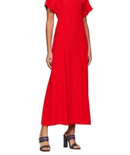 TOMMY HILFIGER SLIDE Sandali alti con nastro logato space blue - Scarpe Donna - 7