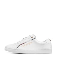 TOMMY HILFIGER SIGNATURE Sneakers donna white - Scarpe Donna - 4