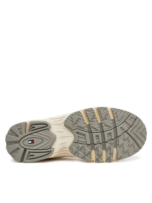 ARCHIVE '97 Sneakers runner in pelle e tessuto ivory - Scarpe Donna