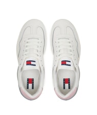 TOMMY HILFIGER THE GREENWICH Sneakers in pelle ivory - Scarpe Donna - 4