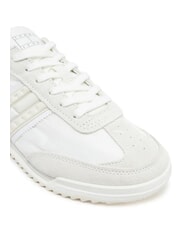 TOMMY HILFIGER TJW RETRO RUNNER Sneakers in pelle e tessuto ecru - Scarpe Donna - 3