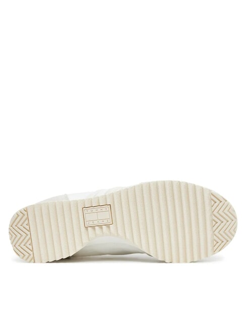 TJW RETRO RUNNER Sneakers in pelle e tessuto ecru - Scarpe Donna