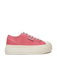 TOMMY HILFIGER TJW FOXING Sneakers platform in tessuto preppy pink - Scarpe Donna - 2