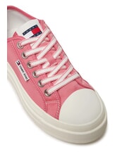 TOMMY HILFIGER TJW FOXING Sneakers platform in tessuto preppy pink - Scarpe Donna - 3