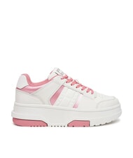 TOMMY HILFIGER TH BROOKLYN Sneakers flatform in pelle preppy pink - Scarpe Donna - 2
