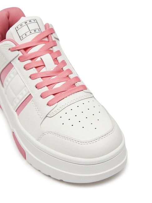TH BROOKLYN Sneakers flatform in pelle preppy pink - Scarpe Donna