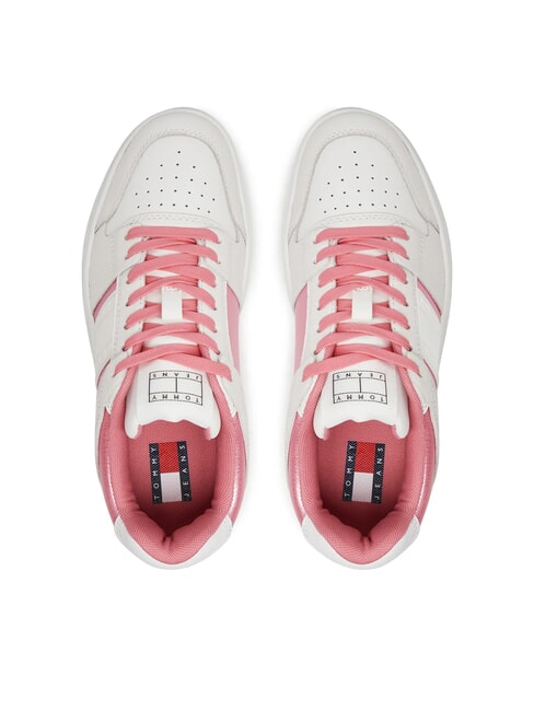 TH BROOKLYN Sneakers flatform in pelle preppy pink - Scarpe Donna