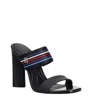 TOMMY HILFIGER SLIDE Sandali alti con nastro logato space blue - Scarpe Donna - 3