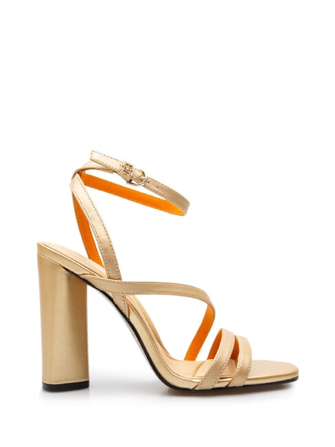 TH GOLD BLOCK Sandali alti in pelle gold - Scarpe Donna