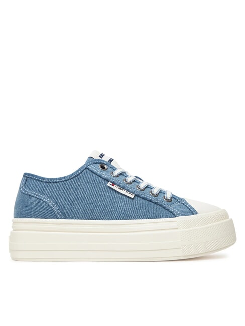 TJW FOXING Sneakers platform in tela denim - Scarpe Donna
