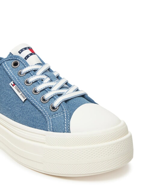 TJW FOXING Sneakers platform in tela denim - Scarpe Donna