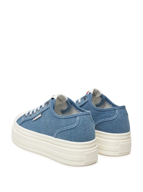 TJW FOXING Sneakers platform in tela denim - Scarpe Donna