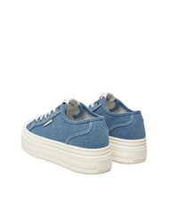 TOMMY HILFIGER TJW FOXING Sneakers platform in tela denim - Scarpe Donna - 5