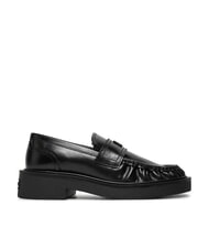 TOMMY HILFIGER TJW ORIGIN LOAFER Mocassini donna in pelle black - Scarpe Donna - 2