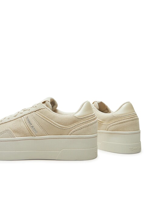 GREENWICH Sneakers flatform in pelle suede newsprint - Scarpe Donna