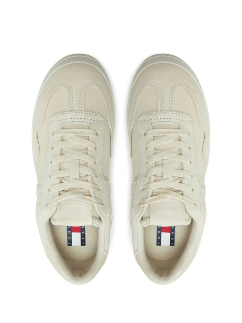 GREENWICH Sneakers flatform in pelle suede newsprint - Scarpe Donna