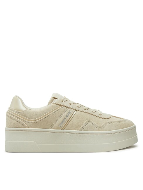 GREENWICH Sneakers flatform in pelle suede newsprint - Scarpe Donna