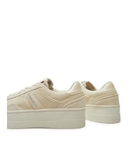 TOMMY HILFIGER GREENWICH Sneakers flatform in pelle suede newsprint - Scarpe Donna - 4