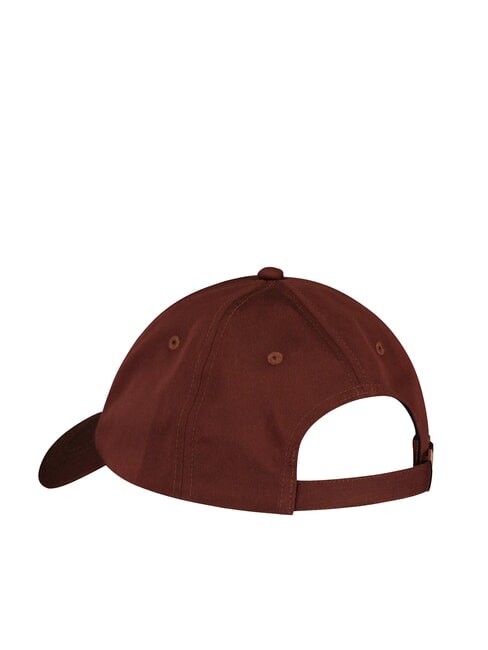 TJM HERITAGE Cappello in canvas dark velvety brown - Cappelli