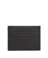 TOMMY HILFIGER TH CORP Portacard piatto in pelle black - Portafogli Uomo - 2