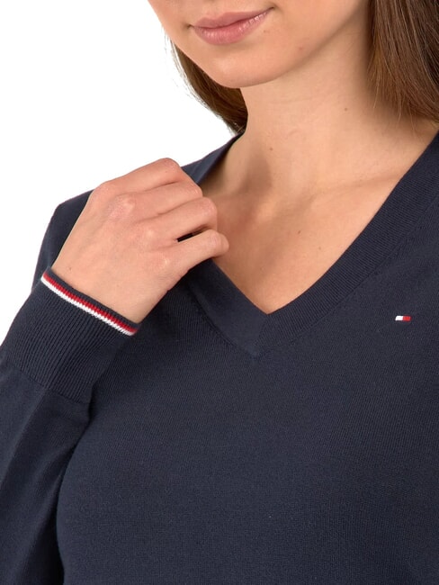 TH Pullover da donna scollo a V desert sky - Maglie Donna